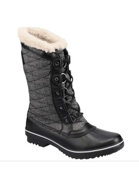 Womens Jambu Chilly Tall Boot Size 7 M Black Waterproof Cold Winter Warm Rain